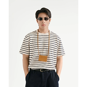 Áo thun tay ngắn nam sọc ngang. Regular - ROUTINE 10F25TSS036