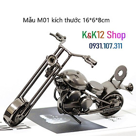 Mua Xe moto trang trí để bàn. Bộ sưu tập đồ chơi độc đáo. Đồ chơi thủ công mỹ nghệ