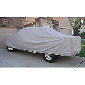 Bạt Phủ Xe Ô Bán Tải Bán Tải Ranger, Hilux, Triton, BT-50, Navara, D-Max, Colorado KT_dài 5.461 mm, rộng 1.872 mm, cao 1.785 Bạt Trùm Xe Hơi Vải Dù 2 Da Cao Cấp Chống Mưa Nắng 