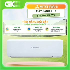 Mua Máy lạnh Mitsubishi Heavy Inverter 1.0 HP SRK10YXS-W5 - Hàng chính hãng - Chỉ giao HCM