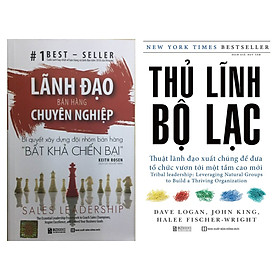 combo 2 cuốn Lãnh Đạo Bán Hàng Chuyên Nghiệp – Bí Quyết Xây Dựng Đội Nhóm Bán Hàng “Bất Khả Chiến Bại” vàThủ Lĩnh Bộ Lạc – Thuật Lãnh Đạo Xuất Chúng Để Đưa Tổ Chức Vươn Tới Một Tầm Cao Mới TV