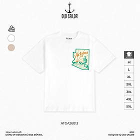 Áo thun nam in họa tiết Old Sailor - O.S.L ARIZONA TEE - 26013 - Big size upto 5XL