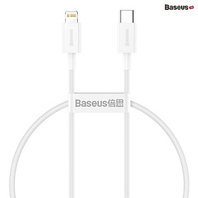 Cáp sạc nhanh siêu bền IP 20W Baseus Superior Series Fast Charging Data Cable Type-C to iP PD (480Mbps)-Hỗ trợ sạc nhanh PD 20W trên iPhone 12 / PD 18W trên iP11/ iP XS Max- Hàng chính hãng