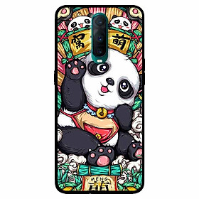 Ốp lưng dành cho Oppo R17 Pro mẫu Gấu Yếm Đỏ