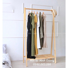 Mua kệ treo quần áo-giá gỗ chữ A đa năng 1 tầng