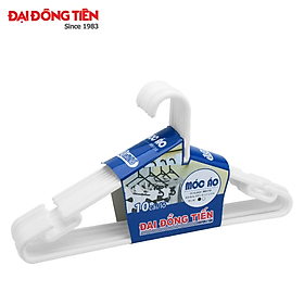 Mua Bộ móc áo nhựa 10 cái Màu trắng M9110