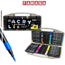 Hộp 36 Bút Lông Màu Acrylic Marker - Truecolor ZCA220_36