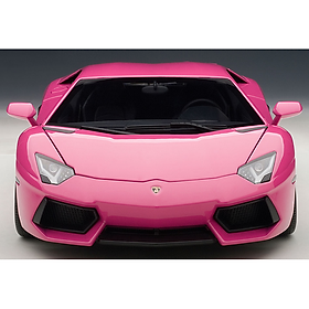Xe Mô Hình Lamborghini Aventador 1:18 Autoart - 74660 (Hồng)