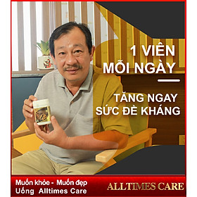Thực phẩm Bảo vệ Sức khỏe Đông Trùng Hạ Thảo Alltimes Care (Hộp 60 viên) Tặng ly sứ