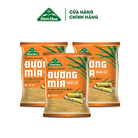 Combo 3 Đường mía khoáng chất Biên Hòa 1kg/túi