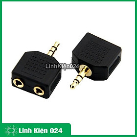 Jack Chia Audio 3.5mm 2 Cổng Ra