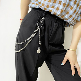Chuỗi xích đeo quần jeans phong cách hip hop