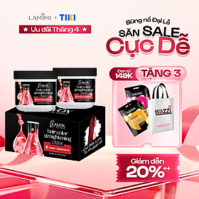 Kem Duỗi Màu Keratin Lavox Online Shopping - Đỏ Măng Cụt