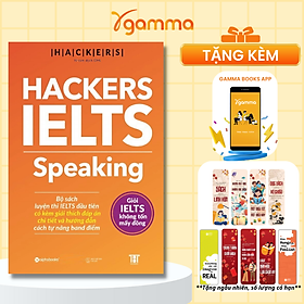Hackers Ielts: Speaking - Giỏi IELTS Không Tốn Mấy Đồng (Tặng kèm Tickbook)