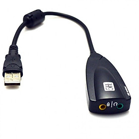 Usb Soundcard Âm Thanh 3D Cực Hay Chuẩn 7.1 5HV2