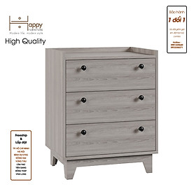 [Happy Home Furniture] KINA , Tủ đựng đồ 3 ngăn kéo , 60cm x 45cm x 75cm ( DxRxC), THK_074