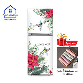 Mua Tranh dán tủ lạnh Hoa Trạng Nguyên Hue Decor Không Thấm Nước  Sẵn Keo  Dễ Dán  đủ kích thước cho tất cả các loại Tủ Lạnh - Máy Lạnh - Máy Giặt