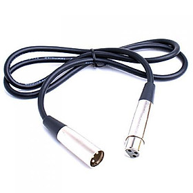 XLR 3 Pin Male To Female Balanced Audio Microphone Mic Extension Cable Cord