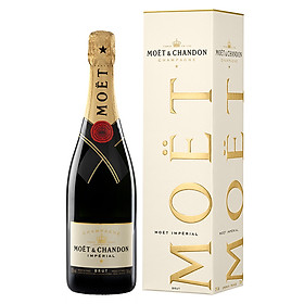 Rượu Champagne Moët & Chandon Imperial Brut 750ml 11.5% - 13.5% - Có hộp