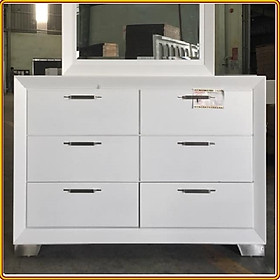 Mua Tủ 6 ngăn kéo Tundo màu trắng 163 x 46 x 94 cm