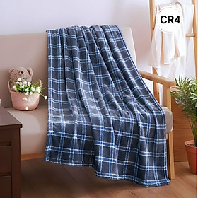 Mền nỉ, chăn nỉ mỏng đắp văn phòng A 1m6x2m nhiều màu lựa chọn
