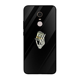Ốp kính cường lực dành cho điện thoại Xiaomi Redmi in họa tiết Cầm tiền âm phủ