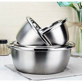 Mua chậu bát 304 inox 100% cao cấp các cỡ hàng dầy