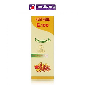 0080957 Kem dưỡng da E100 chiết xuất Nghệ & Vitamin E 18.5g