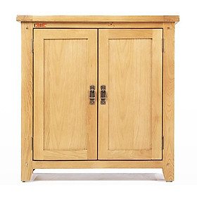 Mua Tủ Chén Thấp 2 Cánh Rustic Gỗ Sồi IBIE (80 x 38 x 80 cm)