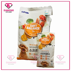 (100g/1.2kg) Soft Balance - Thức ăn hạt mềm TỐT CHO DA VÀ ĐƯỜNG RUỘT dành cho chó mọi lứa tuổi VỊ CÁ HỒI - 100g