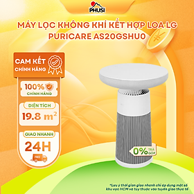 Máy Lọc Không Khí LG Kết Hợp Loa LG PuriCare AS20GSHU0 - Hàng Chính Hãng 