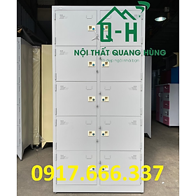Mua TỦ HỒ SƠ VĂN PHÒNG - CÔNG TY 10 CỬA SƠN TĨNH ĐIỆN KHÔNG CHÂN MÀU XÁM 1M8X90X45CM