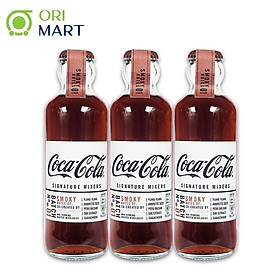 Combo 3 Chai Coca - Cola Sig Mixers Vị Khói Smoky (Chai 200ml)