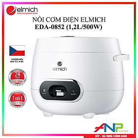 Nồi cơm điện Elmich EDA-0852 Dung Tích 1,2 lít, Công Suất 500W - Hàng