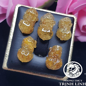 MẶT TỲ HƯU NỞ HẬU SIZE NHẪN VÀNG ƯƠM