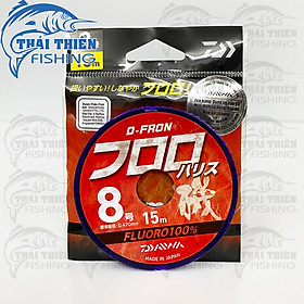 Hình ảnh Dây Câu Cá Leader Daiwa D-Fron 100% Fluoro Carbon Cuộn 15m Made In Japan