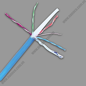 Dây Cáp Mạng NC6-F100 CAT6 FTP 0.56mm 4 Pairs chống nhiễu,Giá 1/ Mét