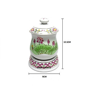 Mua CHUNG NẮP SEN TÍM NP CAO 10CM 11CM 12.5CM