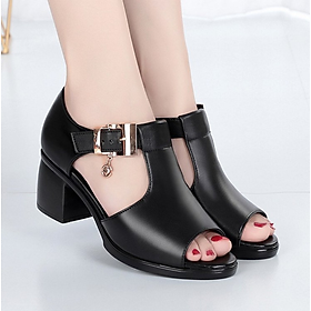 Giày Sandal nữ cao gót Phong Cách Hàn Quốc SDAN115