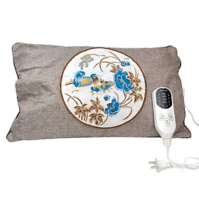 Gối ngải cứu cắm điện Se Ka SK750 – Giảm đau vai gáy, thư giãn, ngủ ngon hơn - Hàng chính hãng