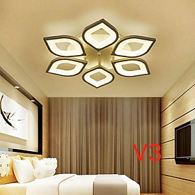 Đèn ốp trần - đèn trang trí cho phòng ngủ có điều khiển từ xa , kích thước D60cm( 3 CHẾ ĐỘ SÁNG )