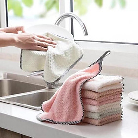 Mua KHĂN LAU CÓ VIỀN BÁT ĐŨA LAU TAY LAU BÀN LAU BẾP...