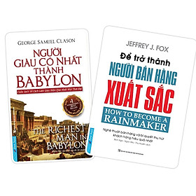 Sách Combo Người Giàu Có Nhất Thành Babylon + Để Trở Thành Người Bán Hàng Xuất Sắc – First News – BẢN QUYỀN