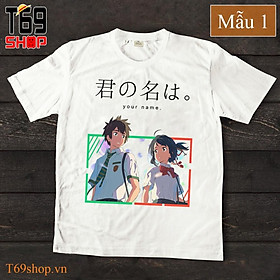 MẪU MỚI Áo thun anime Your Name  dành cho các fan