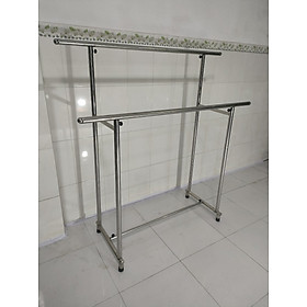 Mua Sào Phơi Đồ ĐÔI Tròn 32 Giá phơi quần áo xếp gọn Sào phơi đồ gấp gọn Giàn phơi quần áo ngoài trời