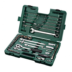 Mua Bộ cờ lê - đầu tuýp Sata 76 chi tiết 1/4in &  1/2in - 09519
