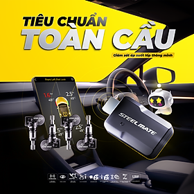 Cảm biến áp suất lốp năng lượng mặt trời TP-MT30 STEELMATE