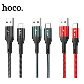 Mua Cáp Sạc Nhanh Hoco X2 Max Dây Dù Cổng Type-C 3A Dài 1M - Hàng Chính Hãng