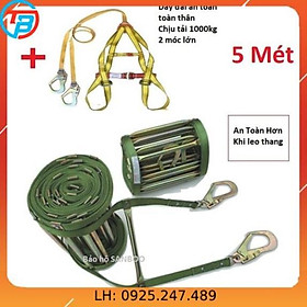 Mua Dài 5M - Thang dây thoát hiểm trên cao