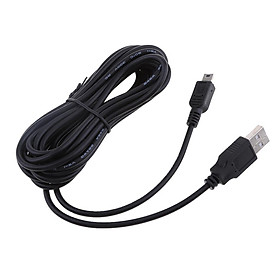 3.5 Meters Mini USB Charger Cable 5V2A Direct Head Plug for DVR   Van